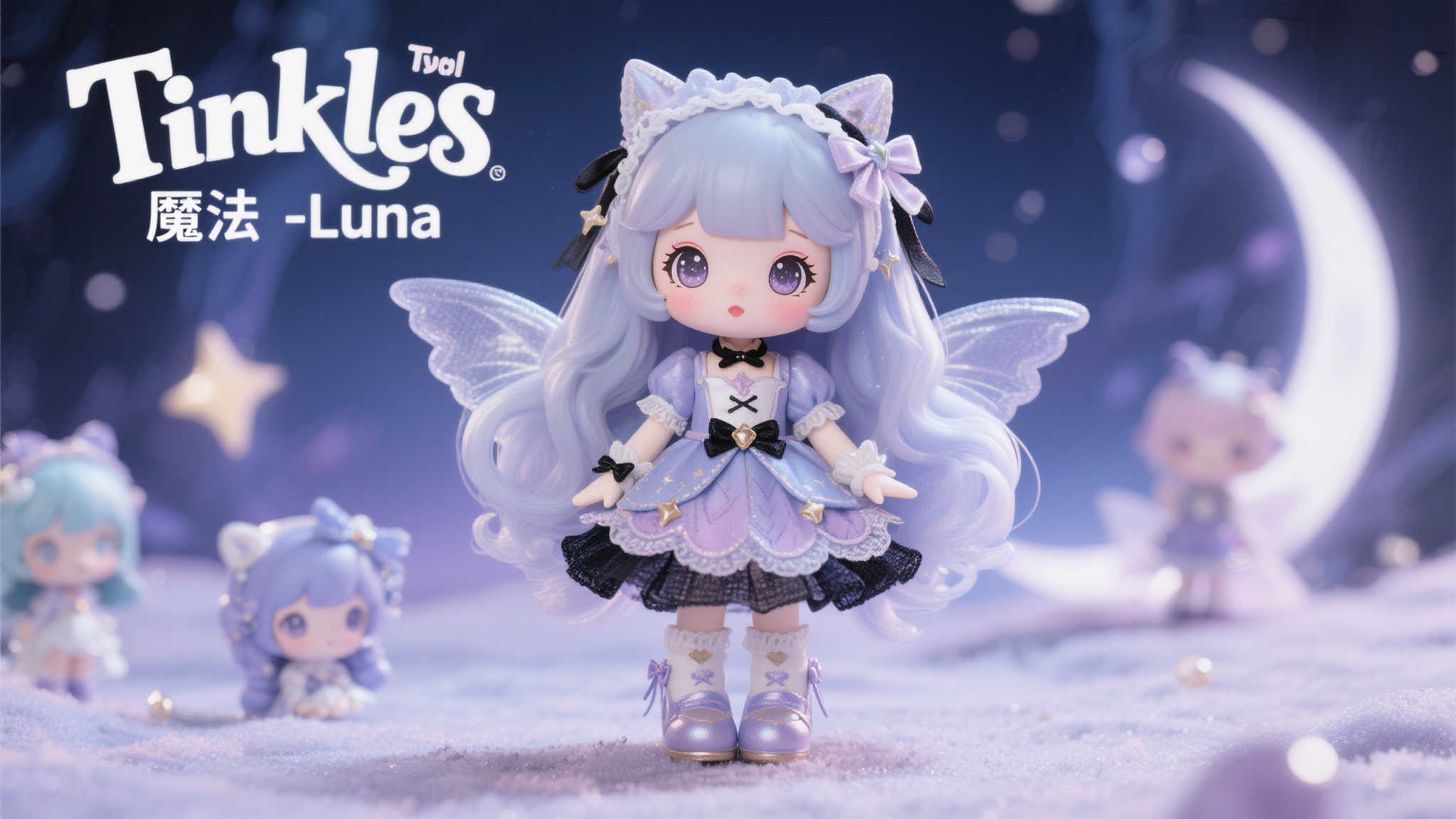 《露娜-Luna》完成品人偶将于10月亮相，Tinkles Dolls重磅发布