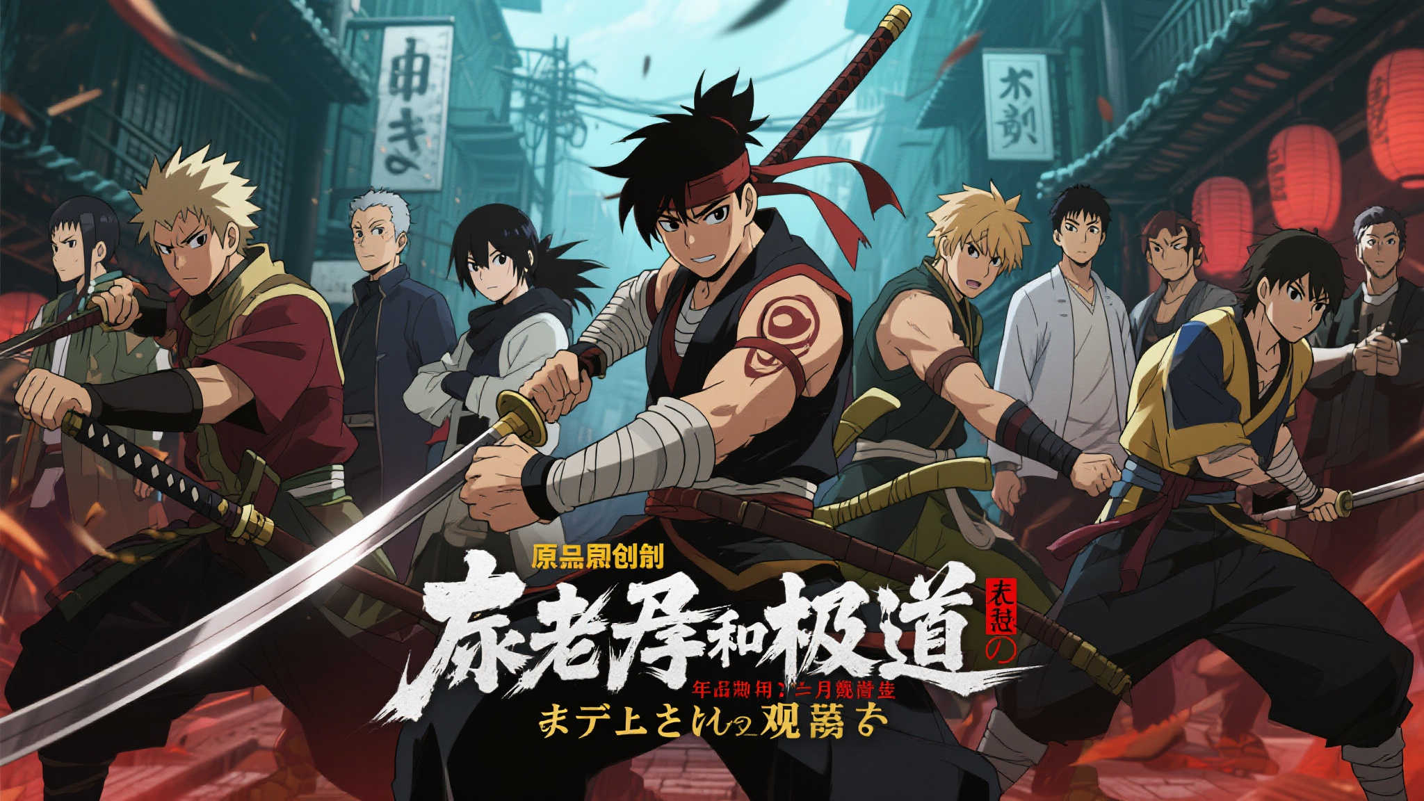 动画《忍者与极道》官宣10月首播，全新声优阵容揭晓